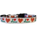 Mirage Pet Products Pizza Party Nylon Dog Collar Extra Small 125-277 XS